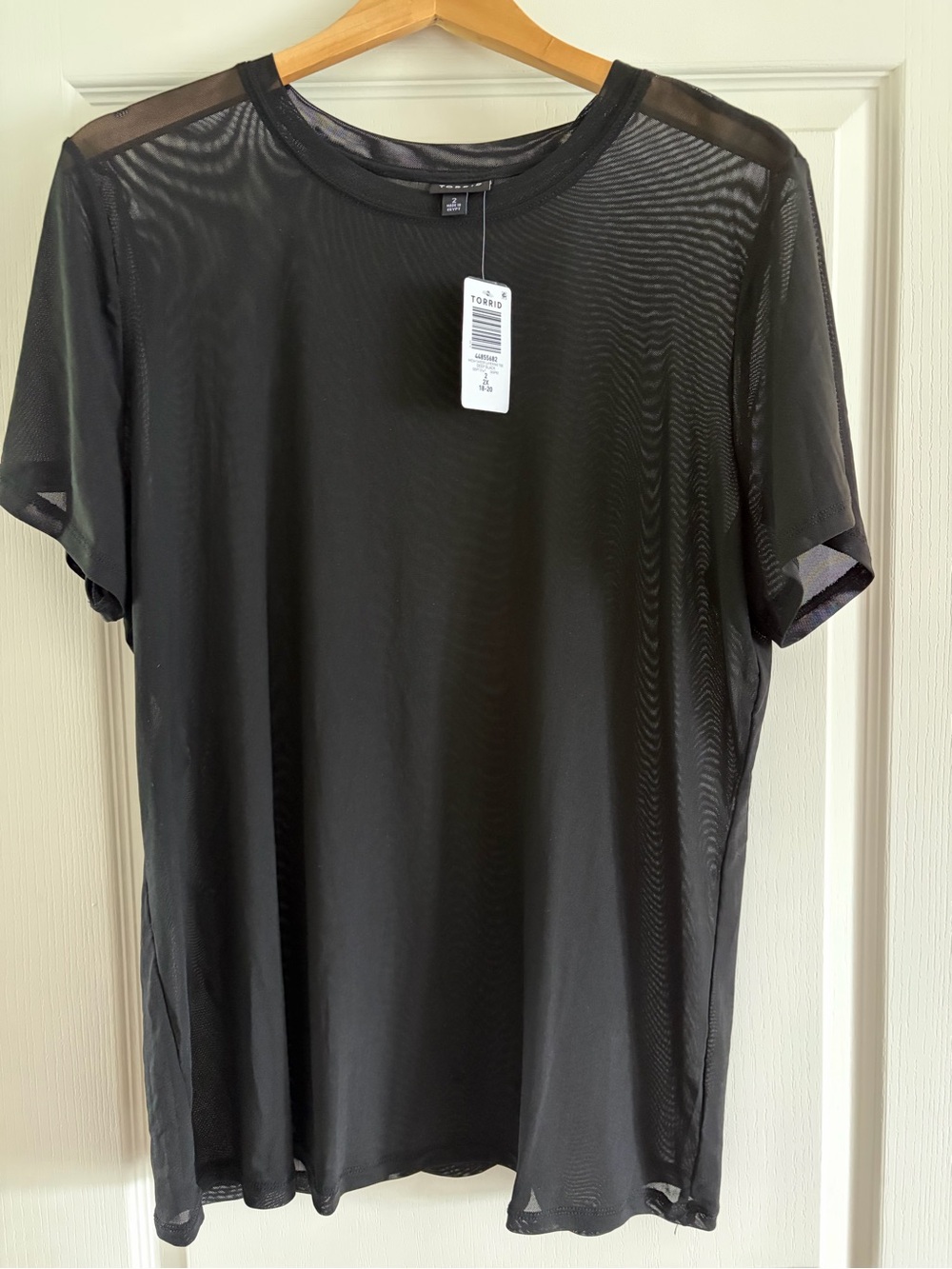 Torrid nightfall mesh tee 2 BNWT